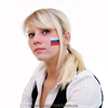 Russlander Fahne