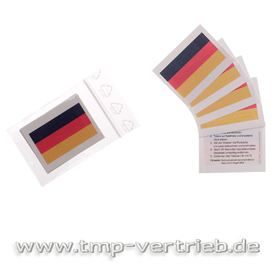 Germany fan tattoo 100pcs pack