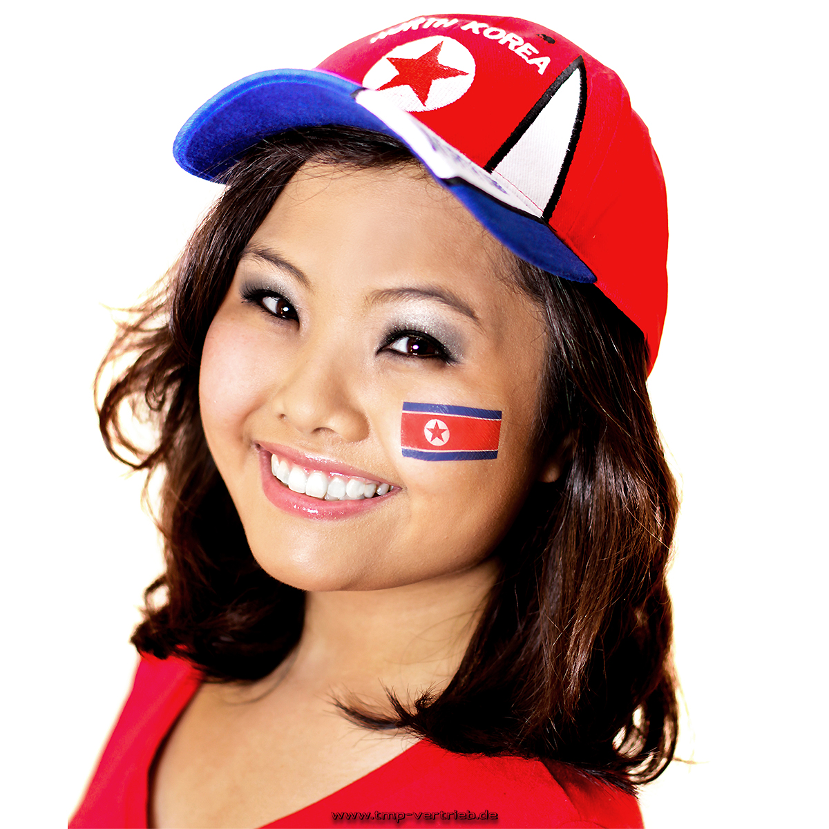 Nordkorea Fan Tattoo 100er Pack