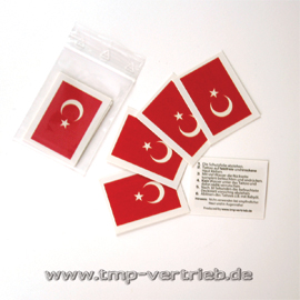 Türkei Fan Tattoo 100er Pack