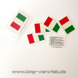 Italien Tattoo Fahne Italien Flagge