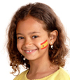 Spanien Tattoo Fahne - Spanien Fan Flagge